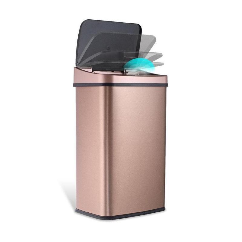 Nine Stars 13-Gal Motion Sensor Trash Can
