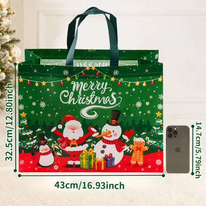 20PCS Christmas Gift Bags with Handles, Assorted Sizes