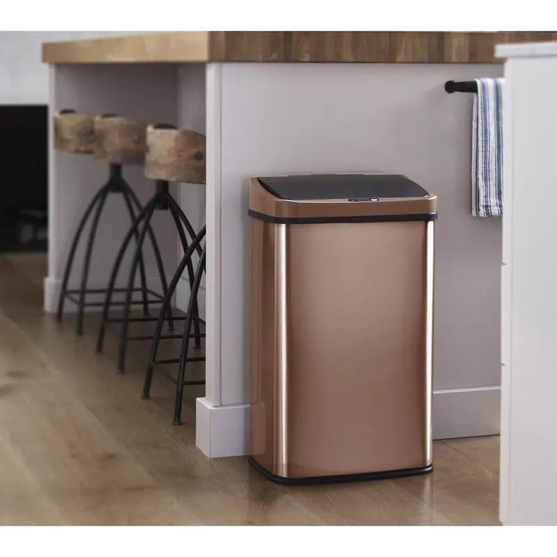 Nine Stars 13-Gal Motion Sensor Trash Can