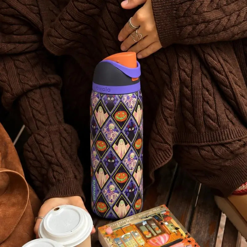 NEW Owala FreeSip 32oz Ghost Spooky Season - Limited Edition Water Bottles
